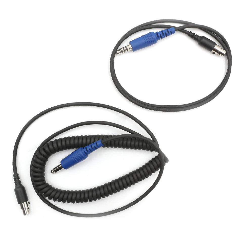 RUGGED Headset Adapter Cable to Intercom Cable