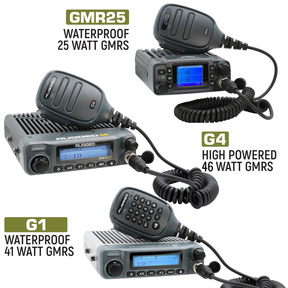 Mercedes Sprinter Van Two-Way GMRS Mobile Radio Kit