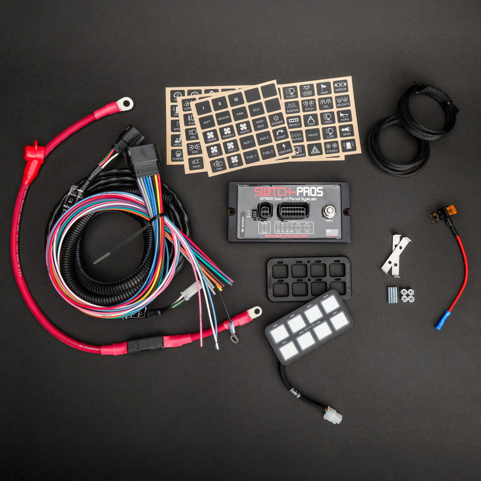 Switch-Pros - 8 Switch Panel Power System SP9100