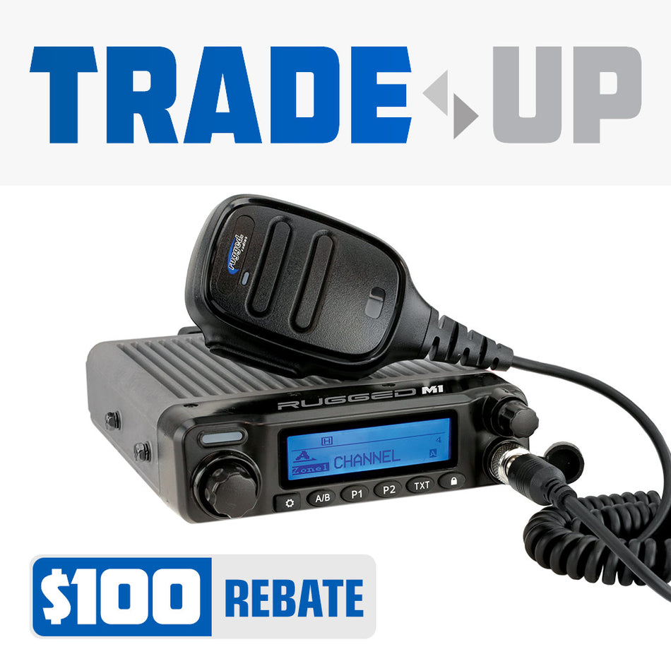 Trade Up to M1 Race Series Waterproof Mobile Radio