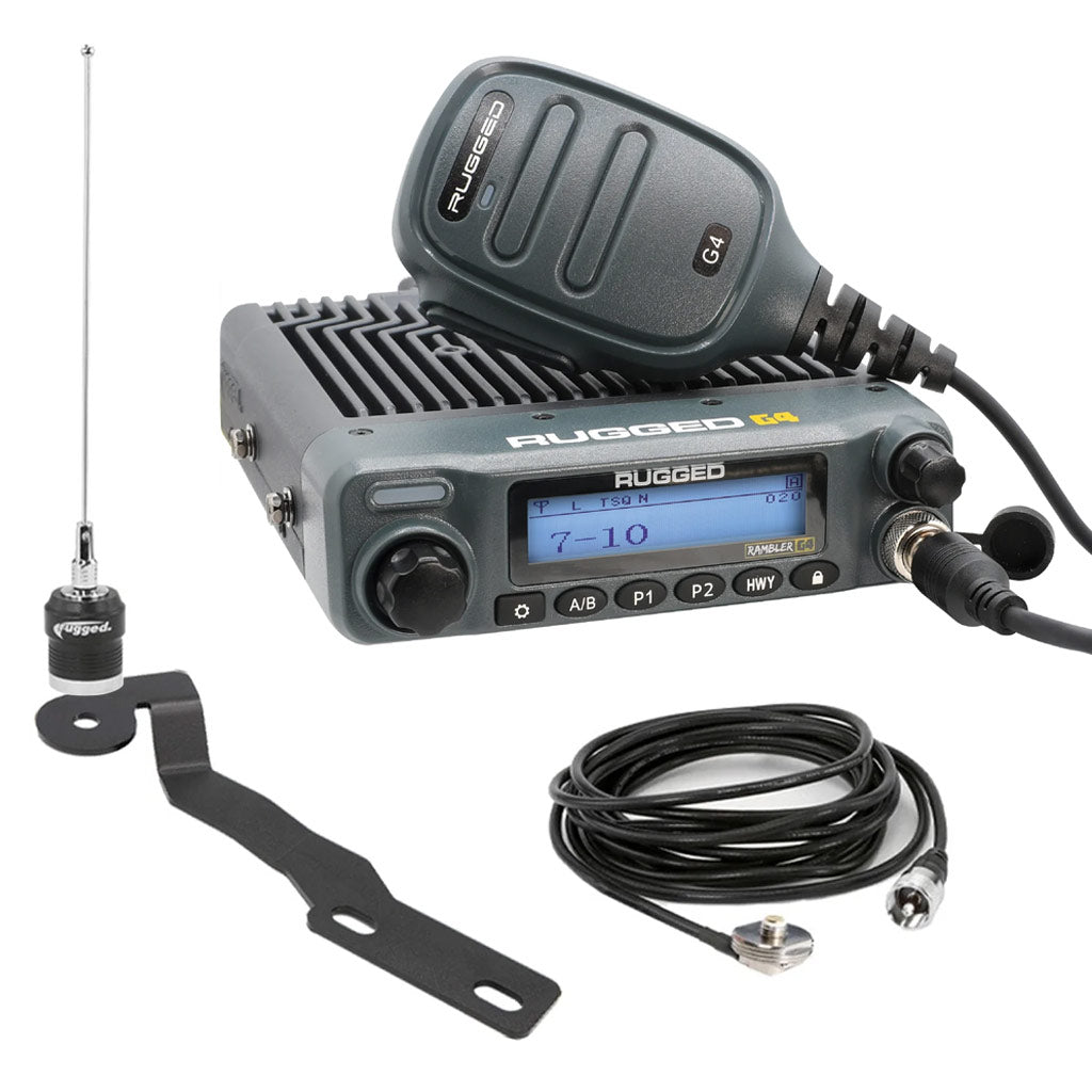 Overland, Jeep, and Off-Road Vehicle Communications Including Radios, Intercoms, Complete Kits, and Mounts