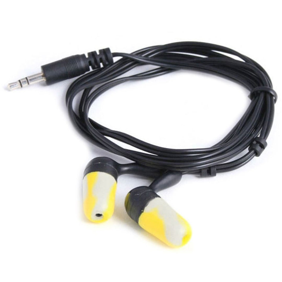 Altavoces tipo auricular de espuma Sportsman: mono y estéreo