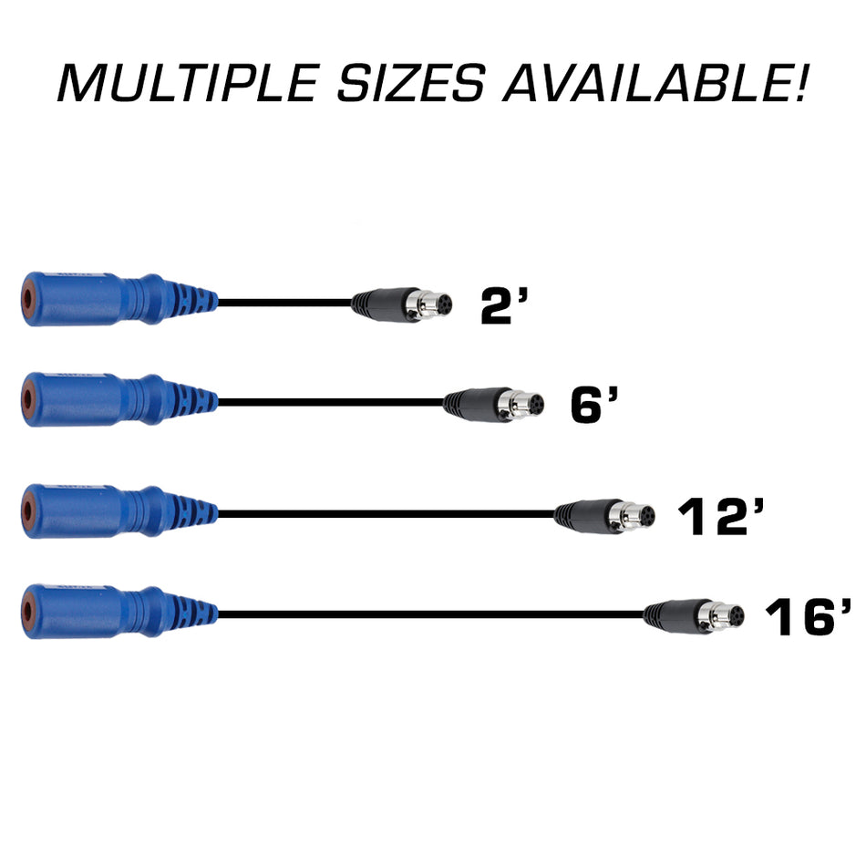 OFFROAD Straight Cable to Intercom (Select Length)