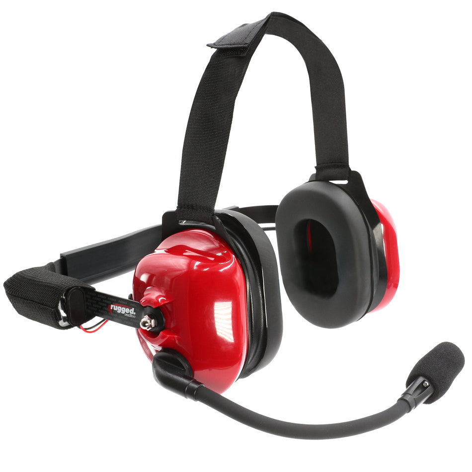 Auriculares con intercomunicador conectables H80 Track Talk: lleve la conversación al evento Circle Track NASCAR