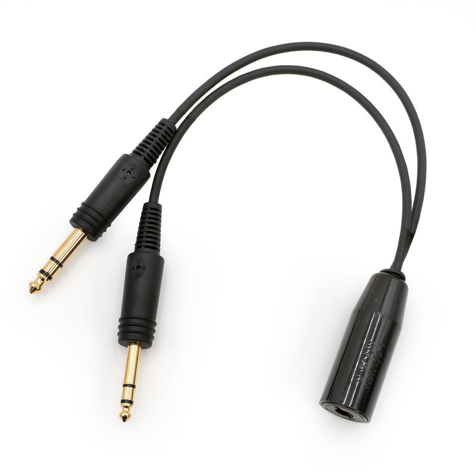 Adaptador de auriculares de helicóptero a aviación general