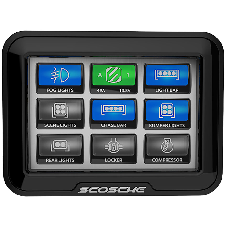 Scosche M8RIX - Power Management System with Touchscreen Control Panel