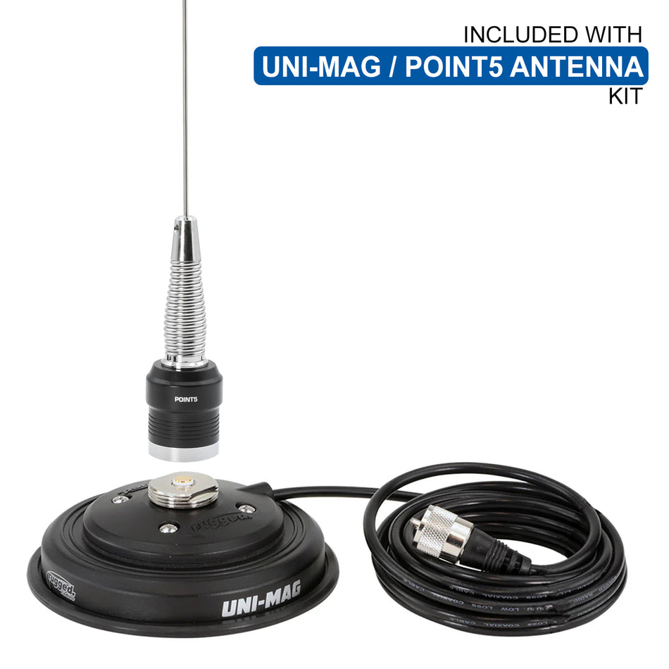 Kit de radio - Radio móvil de banda GMRS resistente al agua GMR25 con antena