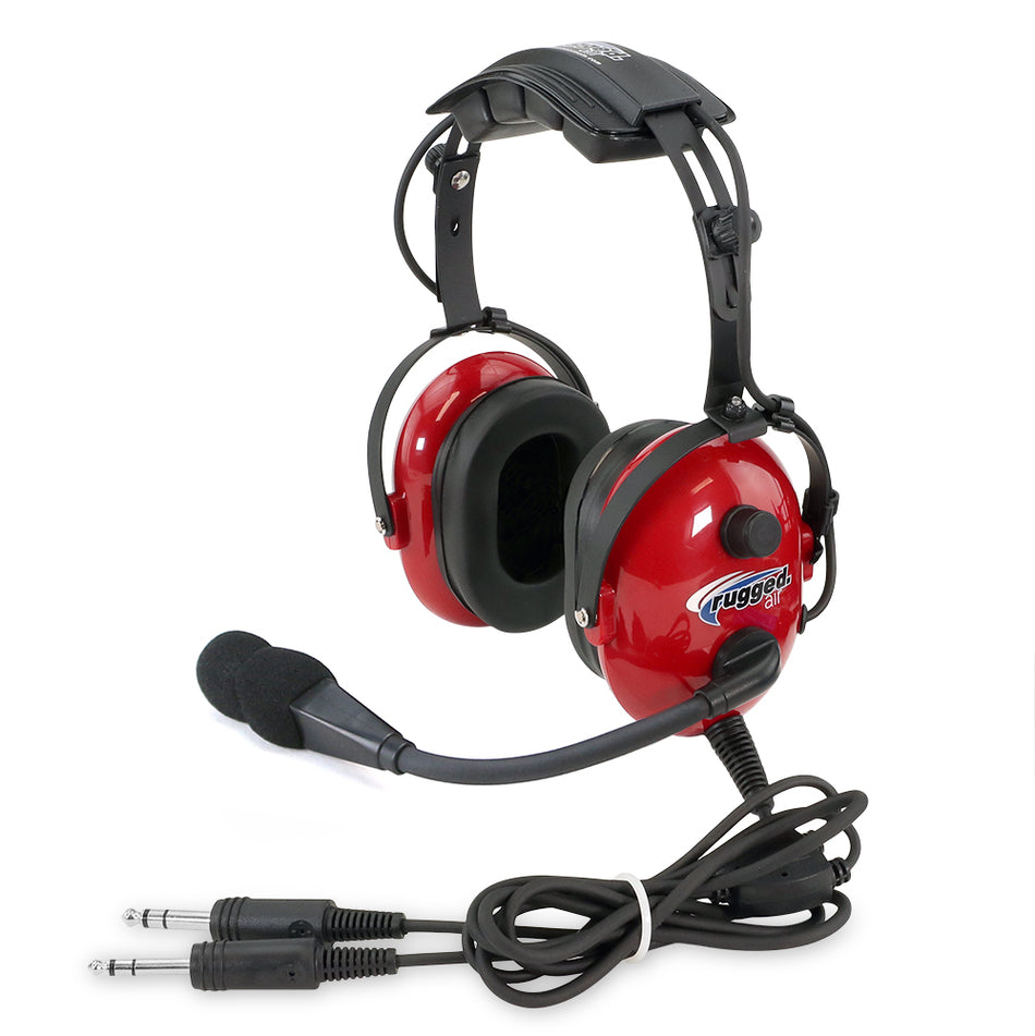 Auriculares para piloto de aviación general para niños Rugged Air RA250