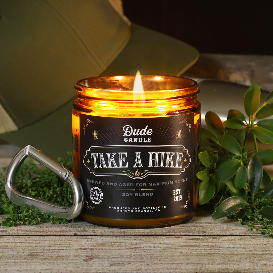 Dude Candle - Take a Hike Scented Candle