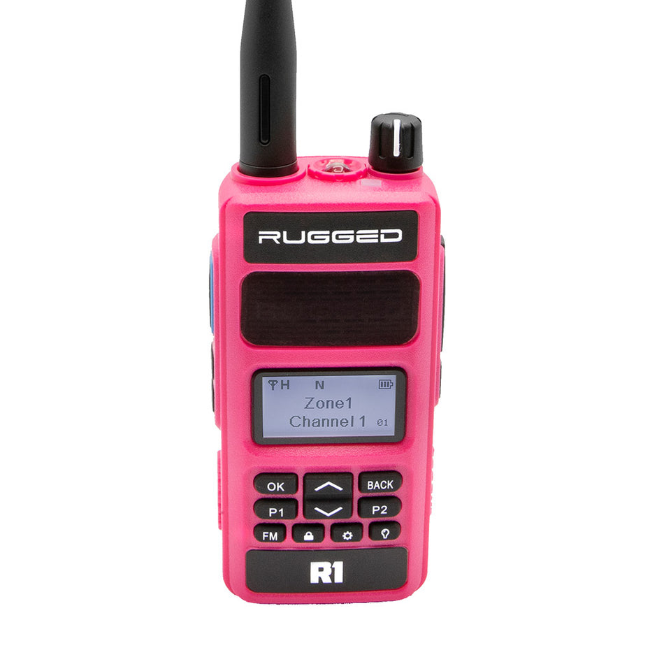 Dispositivo portátil Pink Rugged R1 Business Band: digital y analógico