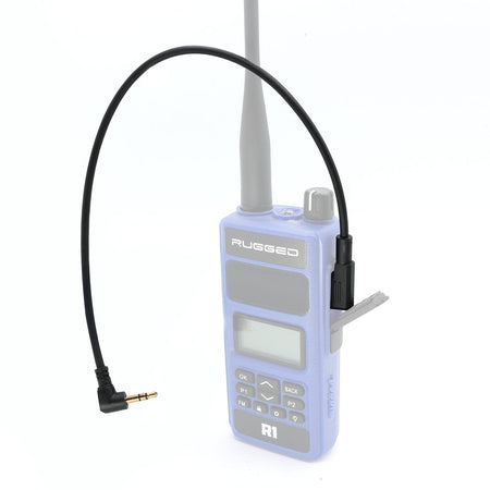 Audio Recording Cable for Rugged Handheld Radios