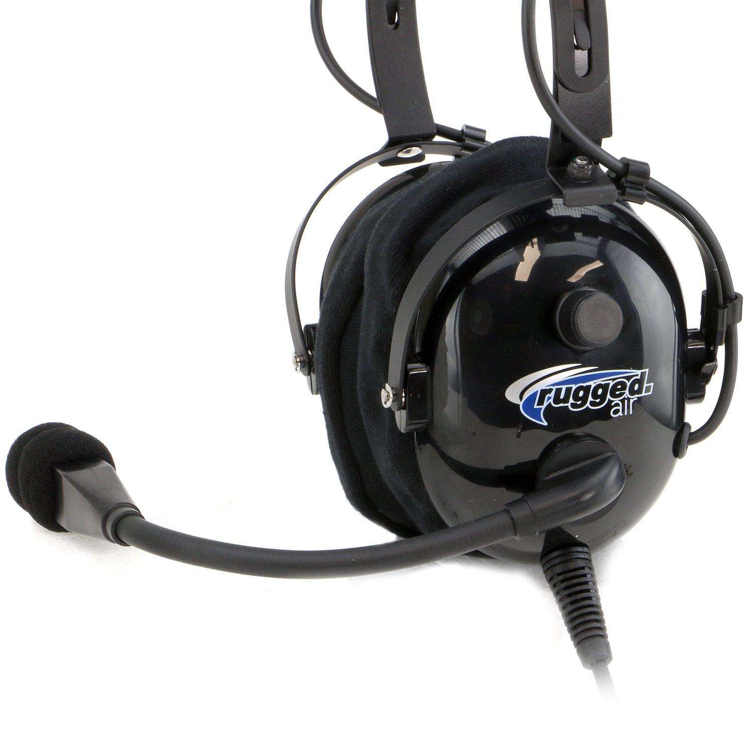 Rugged Air RA900 General Aviation Instructor Pilot Headset with PTT (Demo/Clearance)