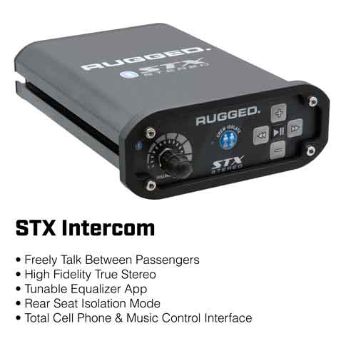 2 Person - STX STEREO Complete Communication Intercom System - with STX STEREO Helmet Kits