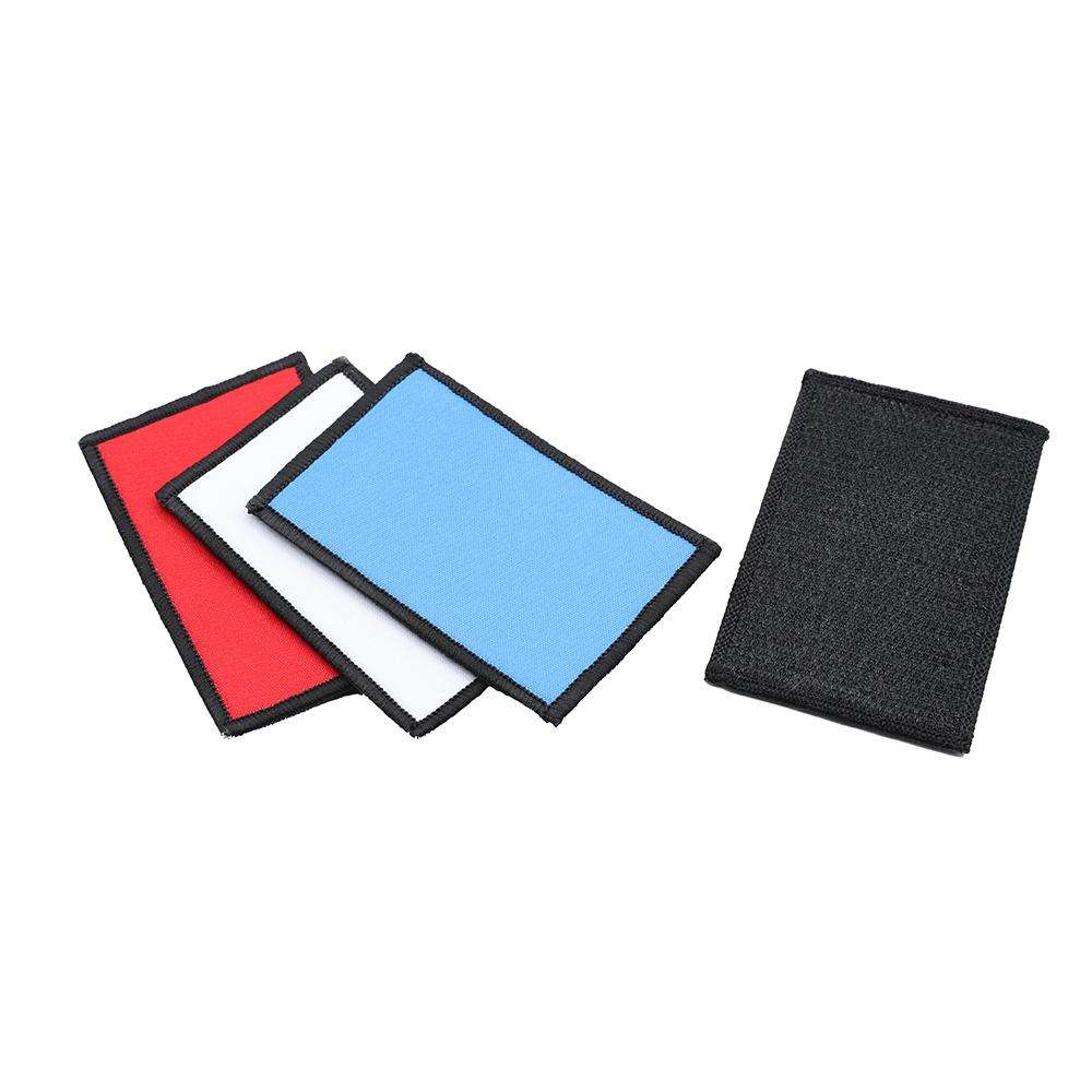 Blank Morale Patch Kit: White, Blue, Red & Pink Patches