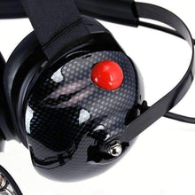 Load image into Gallery viewer, H42 Behind the Head (BTH) Headset for 2-Way Radios - Black Carbon Fiber