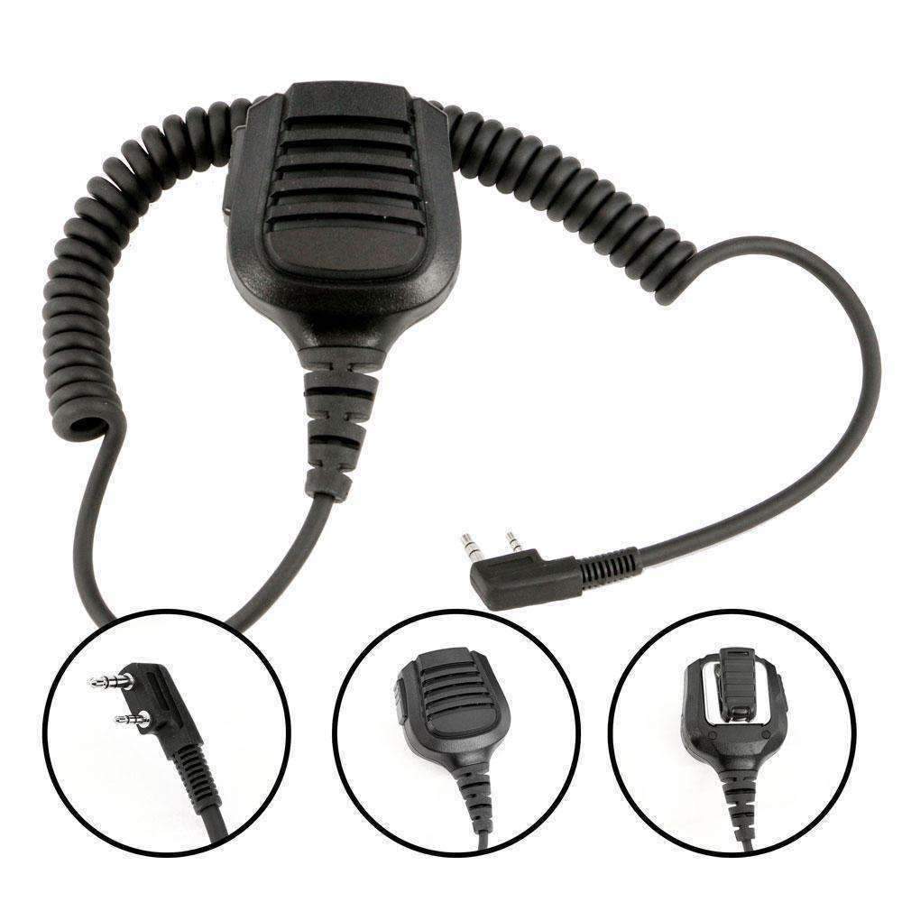 Hand Speaker Mic Waterproof for Handheld Radios (Demo)