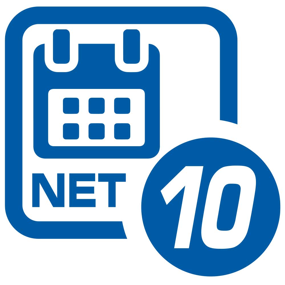 Net 10 Payment Terms