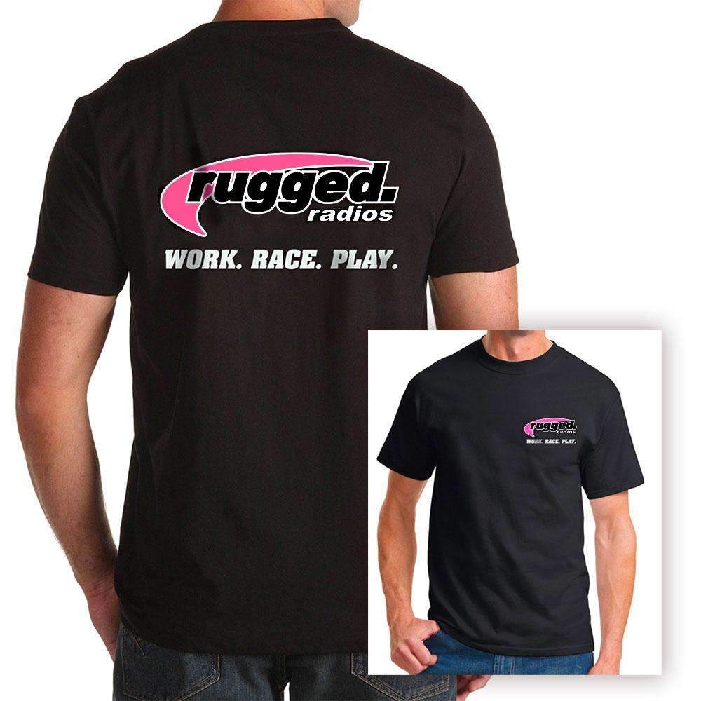 Rugged Radios Men's T-Shirt Pink